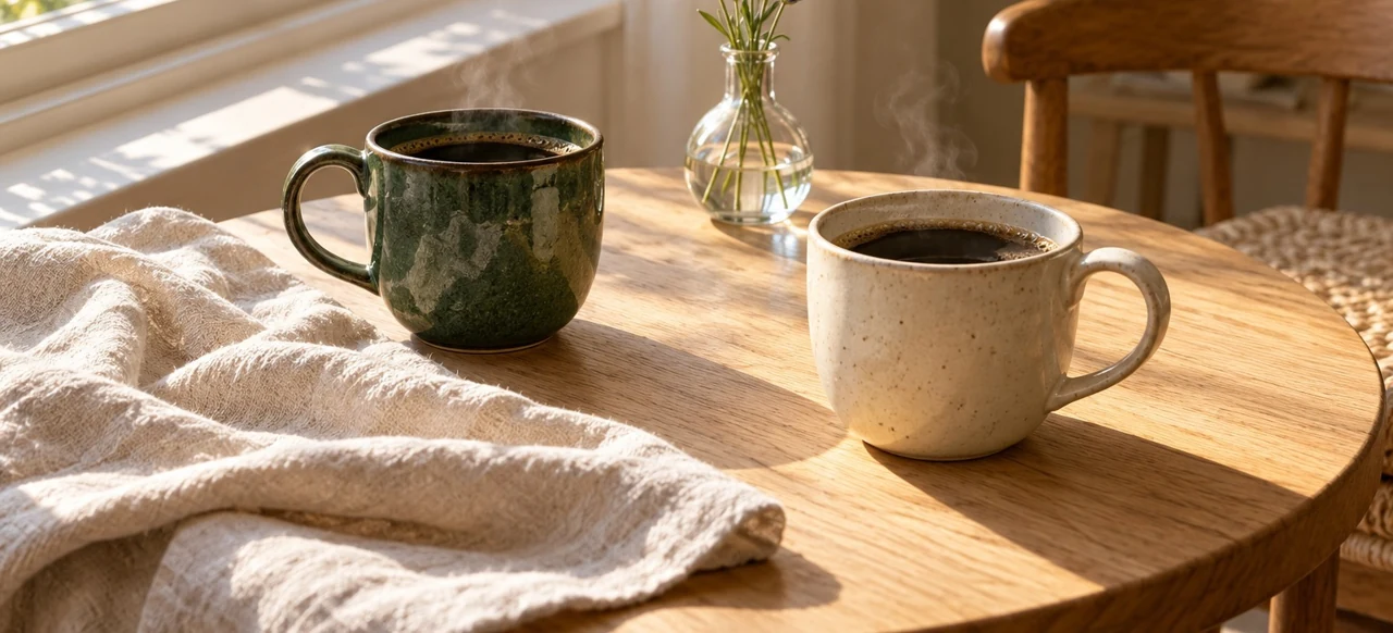 An invitation to make time for company.